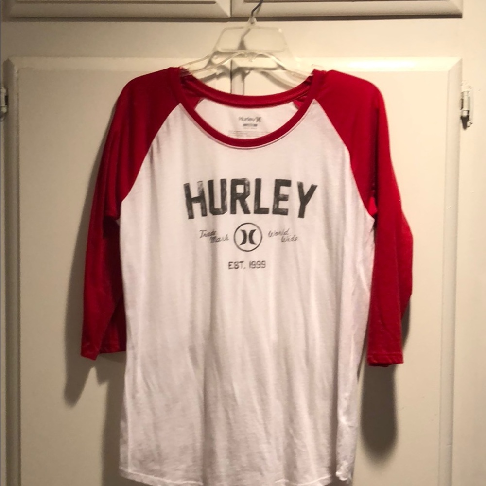Red Hurley Baseball Tee